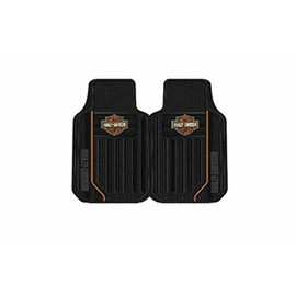 PLASTICOLOR Harley Elite Series B&S Orange Floor Mats