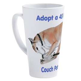 CafePress 45 MPH Couch Potato 17 oz Latte Mug