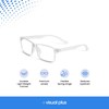 Visual Plus Blue Light Blocking Rectangular Reading Glasses for Men