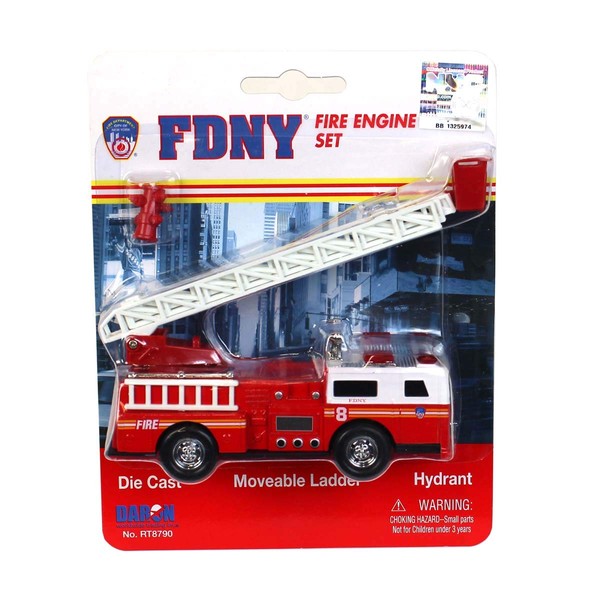 Daron FDNY Ladder Truck Playset