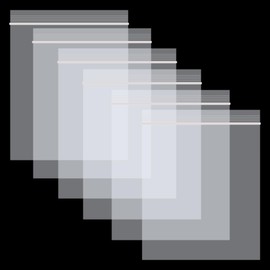 200pcs Plastic Bags, 3x10 inch Clear Small Zip Bags, Resealable Storage Zip Bag for Small Business