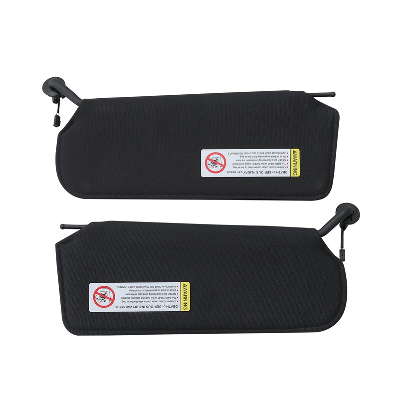 MYFANDOOR Pair Sun Visor with Updated Bright LED Lights Compatible