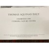 Thomas Aquinas Daly Exhibition poster - UNsigned 1990 Cumming Nature