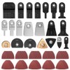 100pcs Mix Oscillating Saw Blades Set Quick Release Wood Cutting