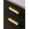 JIASENBAO 10 Pack Gold Cabinet Pulls 5" Hole Center Brushed