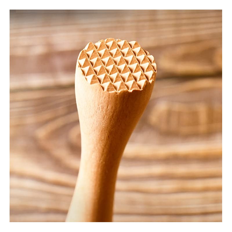 Datsto Wooden Muddler for Cocktails 10 Inch, Home and Bar