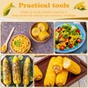 2 Pieces Corn Peeler Corn Cutter, Stainless Steel Corn Cob