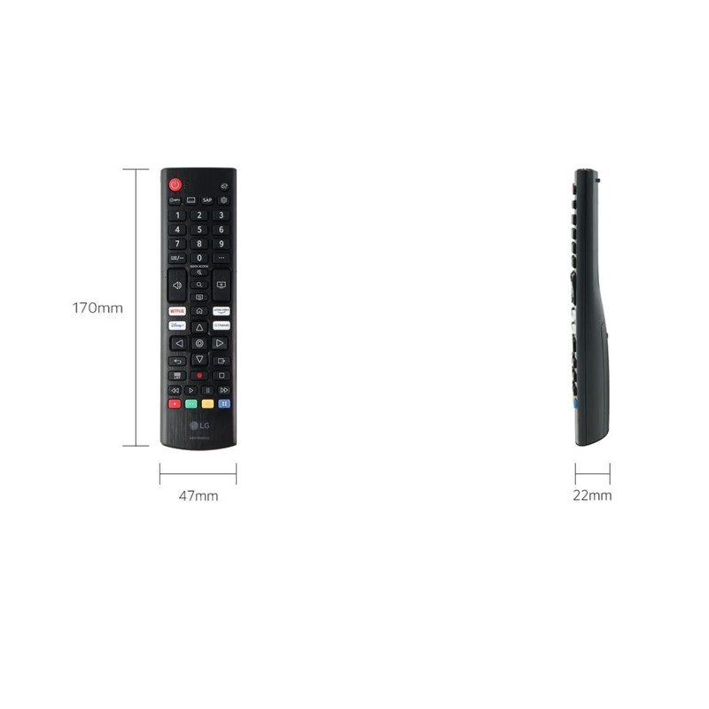 LG OEM Remote Control for Select LG TVs - Black