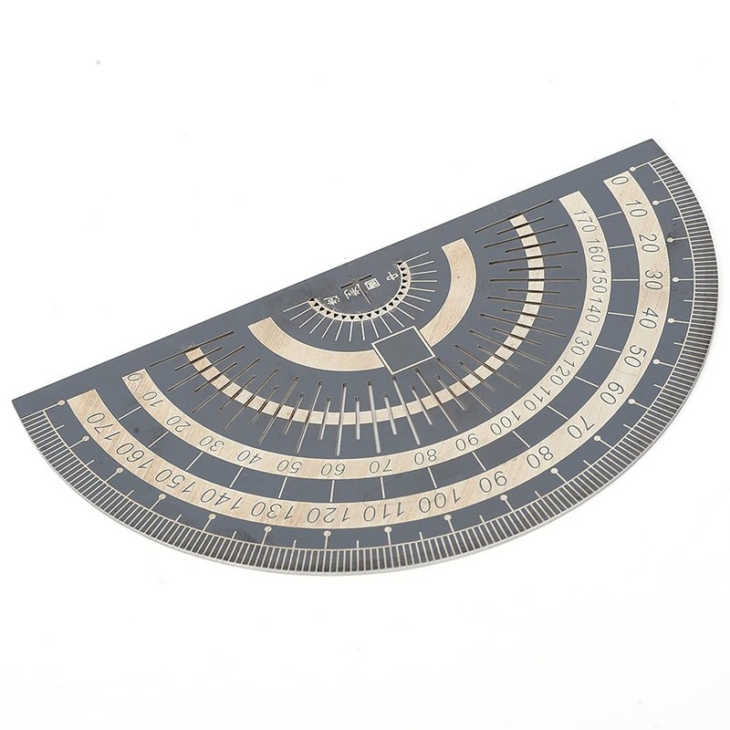 Precision Marking Protractor, Angle Ruler Protractor, 180 Degree Protractor Angle