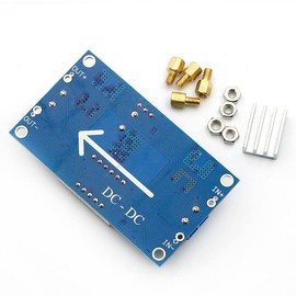 5A DC-DC Buck Step Down Voltage Constant Current Converter Module Adjustable Power Regulator BoarLED Voltmeter USB Output by DIY