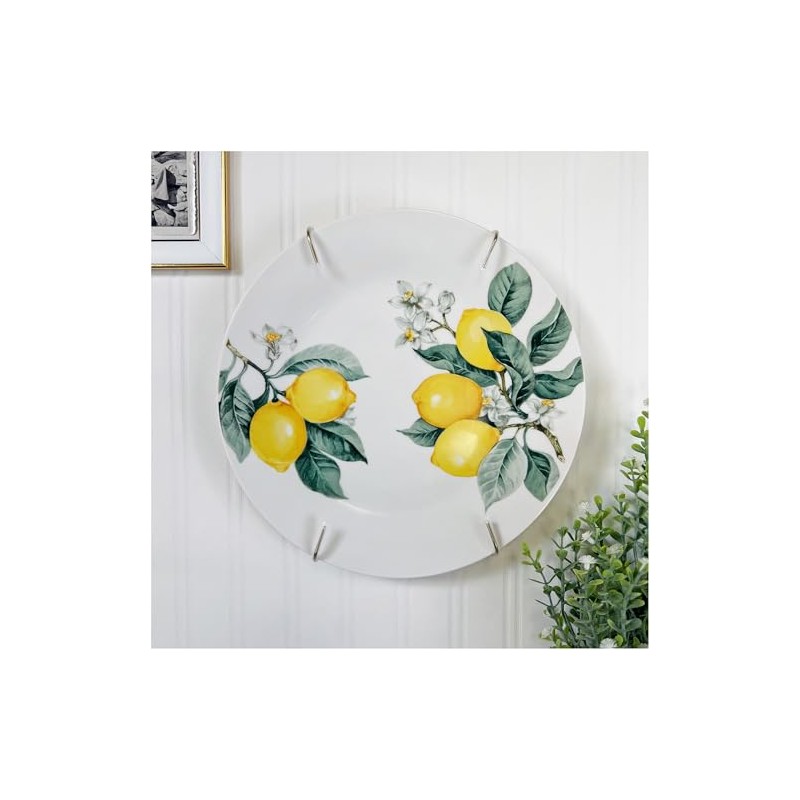 Plymor Gold Finish Wall Mountable Tray and Platter Hanger, 8.25"