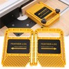 Woodworking Feather Board Set Router Table Saws Carpentry Aid Hand
