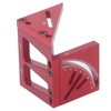 Multi Angle 3D Protractor 45 Degree Marking Ruler Essential Woodworking