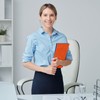 Pack of 12 Document Wallets A5 Waterproof A5 Zip Briefcases,