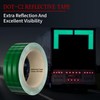 Duccinp Green Reflective Tape, 50mm x 10m - High Intensity