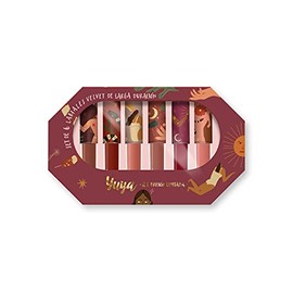Republic Cosmetics Yuya Set de Edición Limitada con 6 Labiales Velvet de Larga Duración