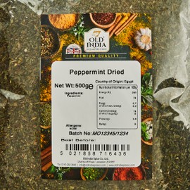 Old India Peppermint Dried 500 g