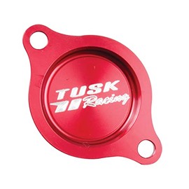 Tusk OFC-1006A Aluminum Oil Filter Cover Red