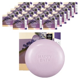 Happy Bath Original Collection Soap Soap Lavender Scent, 90g, 24 pieces / 해피바스 오리지널 컬렉션 비누 솝라벤더향, 90g, 24개
