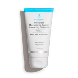 BeautyStat Universal Microbiome Barrier Repair Purifying Cleanser - Gentle Detoxifying Cleanser with Medical Grade MicroSilverBG to Protect Skin and Promote a Healthy, Radiant Glow (5 oz / 150ml)