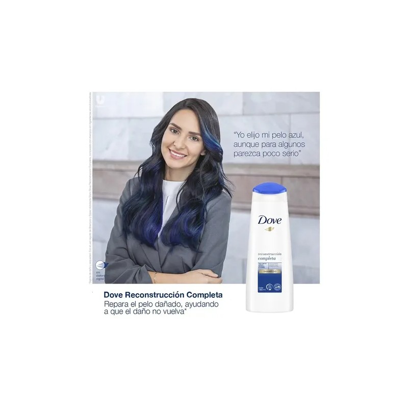 Dove Shampoo Reconstrucción Completa 350ml
