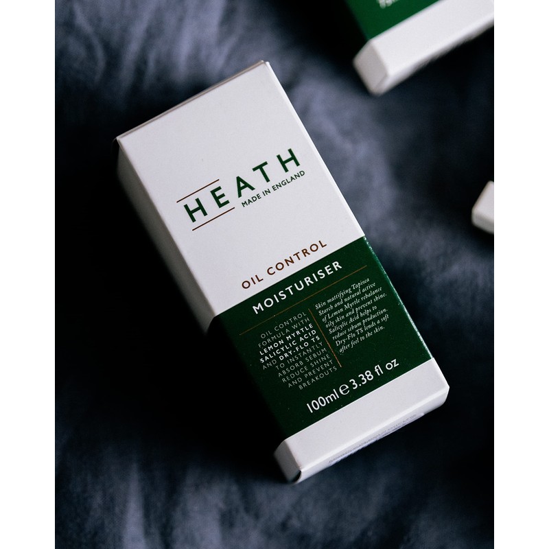 HEATH Oil Control Moisturizer, 3.4 fl oz (100 ml), Oily
