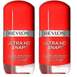 REVLON Ultra HD Snap Nail Polish, Glossy Nail Color, 100% Vegan Formula, No Base