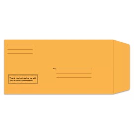 Unbranded PRINTED LICENSE PLATE ENVELOPES SELF SEALING PRESS & SEAL 100 PER BOX