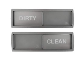 Premium Limited Edition Dishwasher Magnet Clean Dirty for a Unique and Stylish Look (Black Stainless)