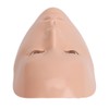 3D Reusable Makeup Practice Mannequin Face, Silicone Full Face for