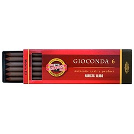 4377 Koh-I-Noor Dry Chalks Light Brown Sepia Pk6 (Box) by Koh-I-Noor