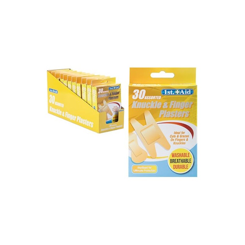 Knuckle & Finger Plasters - Assorted Durable Protection for All