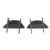 Front Bumper Headlight Washer Water Spray Cover 51117332684 Replacement for