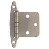 Liberty H01010L-SN-U Overlay Hinge without Spring, 2-Pack