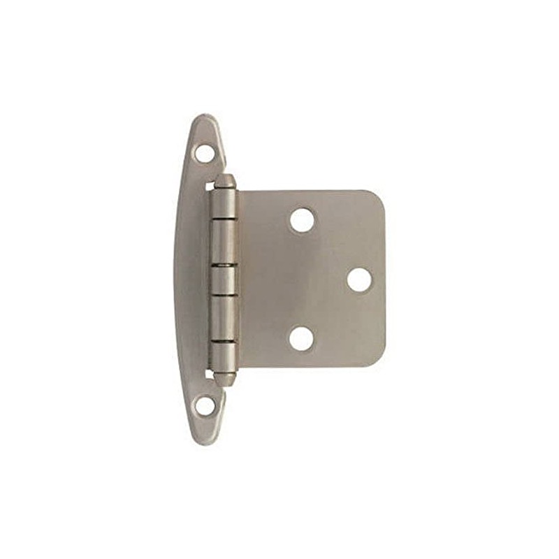 Liberty H01010L-SN-U Overlay Hinge without Spring, 2-Pack