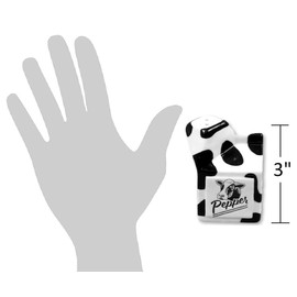 The Bridge Collection 3.15" Cow Print Milk Carton Salt and Pepper Shaker Holder Set - 2 Piece Set - Cow Kitchen Items - Fun Salt and Pepper Shakers for Farmhouse, Country, or Cow Decor