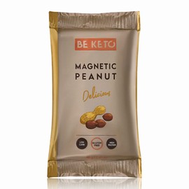 BeKeto™ Keto-Riegel – magnetische Erdnuss – 40 g kohlenhydratarm, nussig