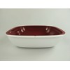 TUPPERWARE Allegra 9766 Serving Bowl with Strainer 1.33 L Red