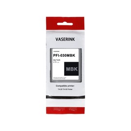 PFI-030 Ink 55ml(1-Pack, Matte Black) Vasrink Compatible PFI-030MBK Ink Cartridge Replacement for Canon PFI-030 Ink TA-20 TA-30 TM-240 TM-340 Printer
