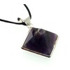 Angelleesa Designs Ltd Amethyst Gemstone Pyramid Pendant