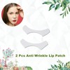 2pcs Transparent Lip Skin Lifting Stickers, Mouth Lines Smoothing Lip