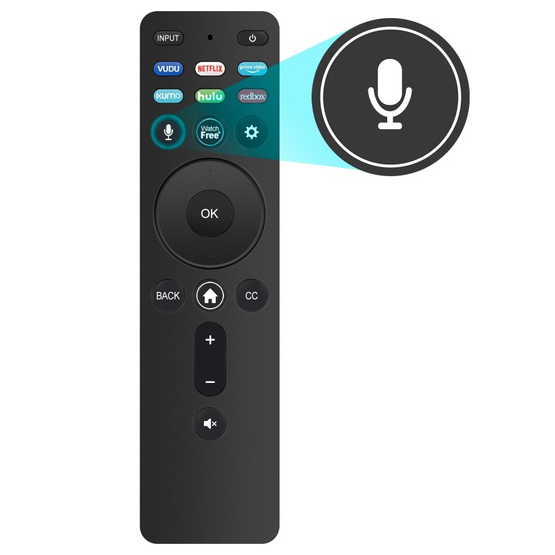 For Vizio XRT260 Voice Replace Remote for Vizio TV V505-J09