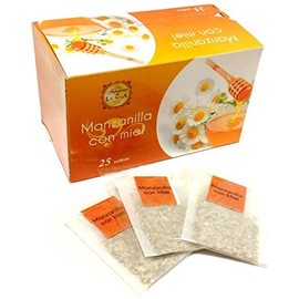 Honey Chamomile (Supein Table Herb Tea) (25 TB x 4 Boxes)