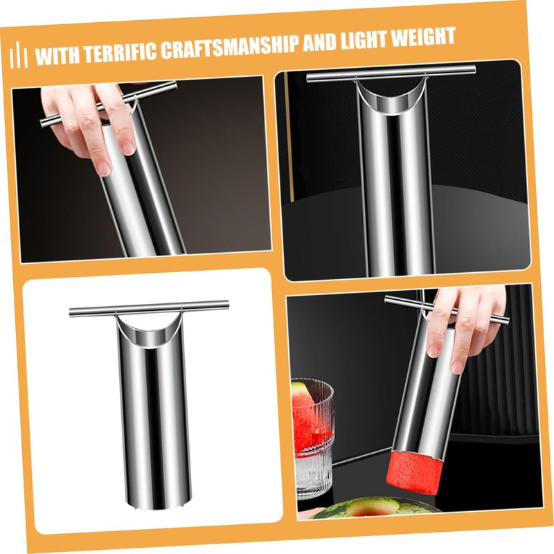 COLLBATH Watermelon Punch, Stainless Steel Fruit Cutter, Multifunctional Tool for