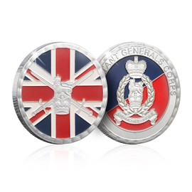 The Koin Club British Army Adjutant General's Corps Memorabilia Silver Challenge Spoof Coin