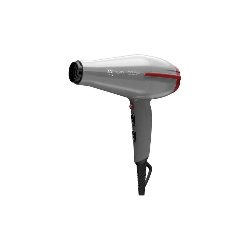 Secadora Cabello Profesional Tempo 3d Titan Keratin Motor Ac