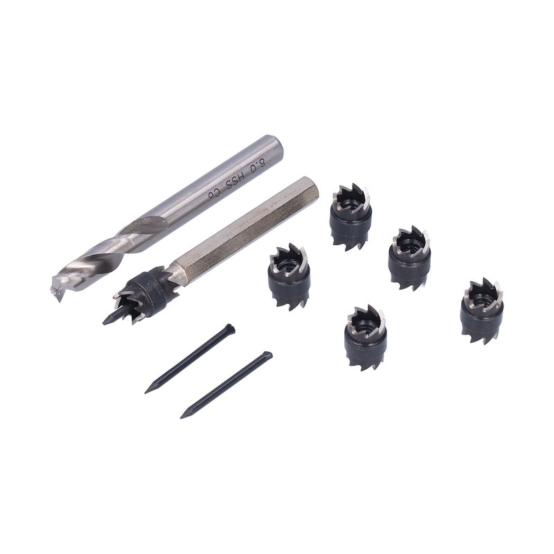 9Pcs Spot Weld Cutter Set Stainless Steel Efficient Industrial Professional