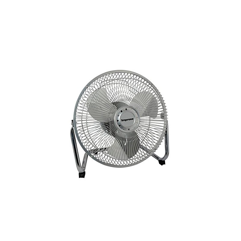 Impress IM-709V 9-Inch High Velocity Fan with Silver Finish