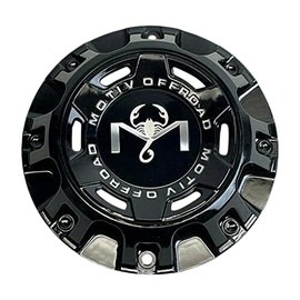 Motiv Offroad Gloss Black Wheel Center Cap 1938L184 1938L184-SG