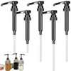 Syrup Pump Dispenser Reusable Pump Attachment Dosing Pump Bottles Syrup
